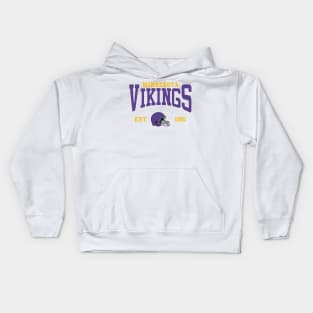 Retro Minnesota Football Kids Hoodie